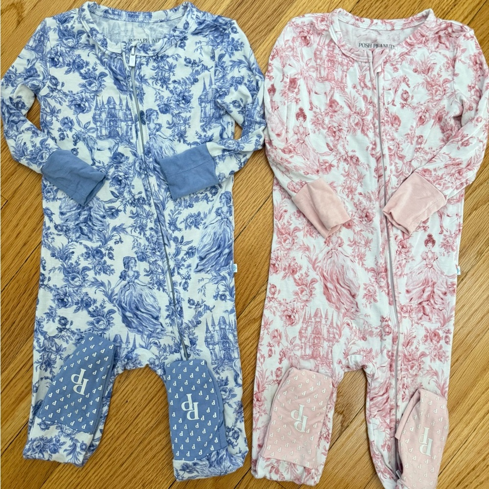 Posh Peanut Briar and Antionette Convertible Romper